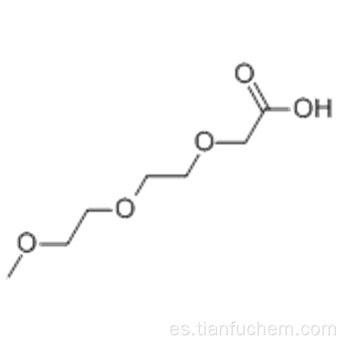 2- [2- (2-METHOXYETHOXY) ETHOXY] ÁCIDO ACÉTICO CAS 16024-58-1